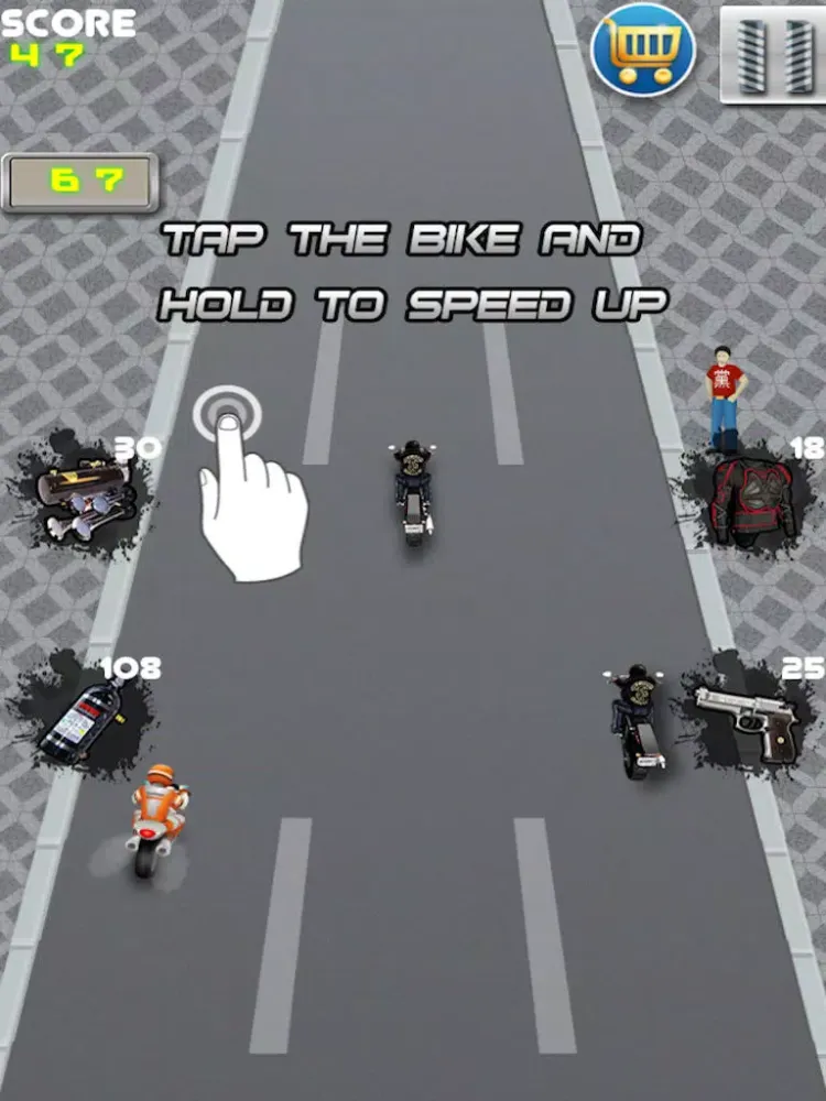 A Furious Nitro Speed Bike Racing Escape Game iPad  Screenshots