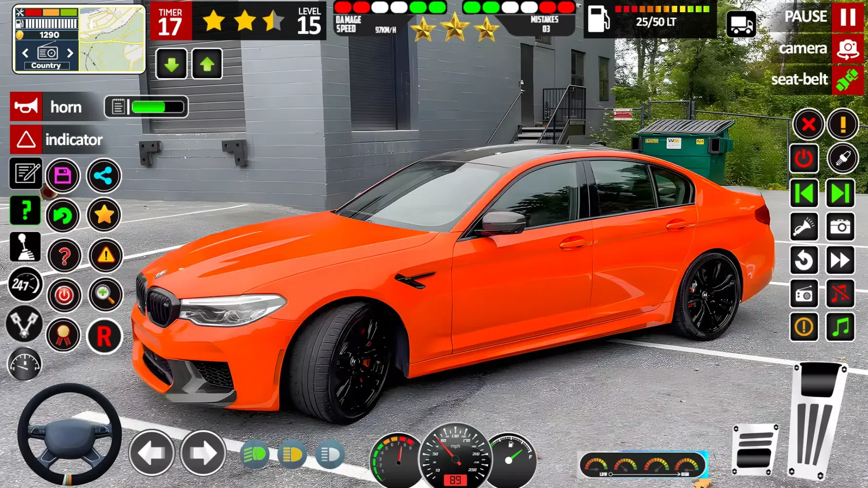US Car Parking School Car Game應用截圖
