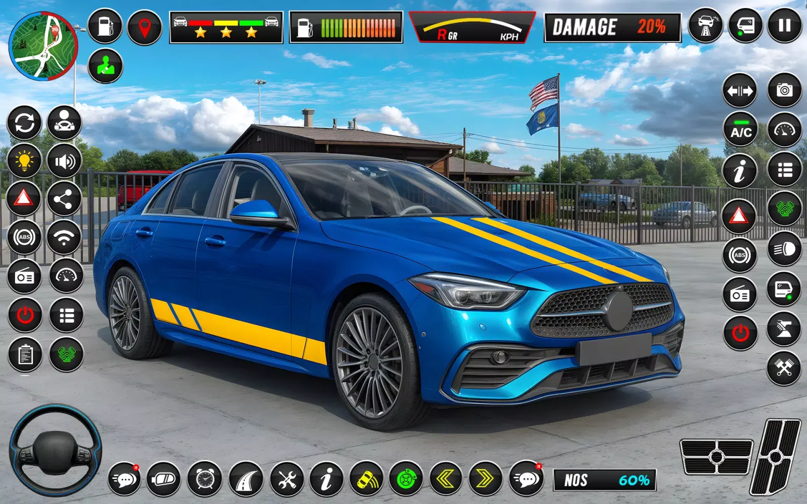 US Car Parking School Car Game應用截圖
