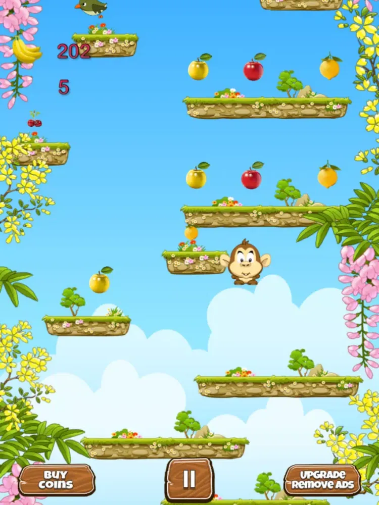 Скриншоты Super Monkey Jump iPad 