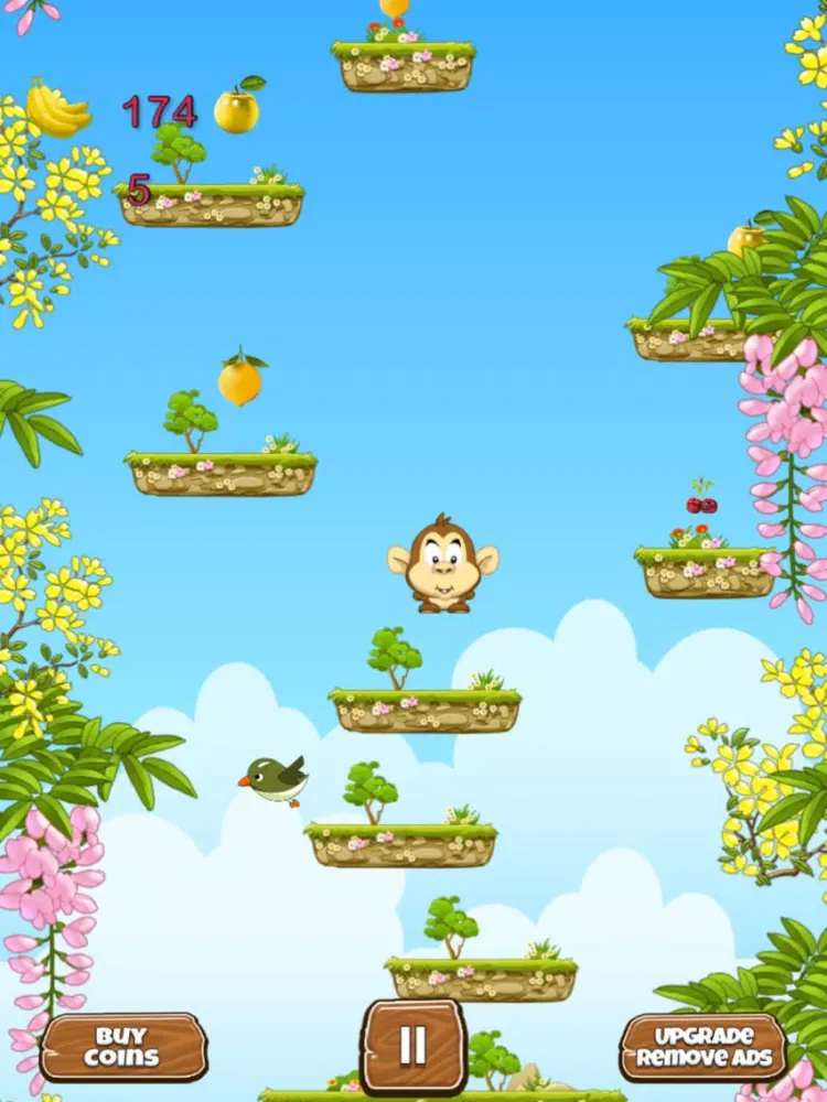 Скриншоты Super Monkey Jump iPad 
