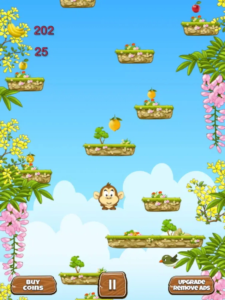 Скриншоты Super Monkey Jump iPad 