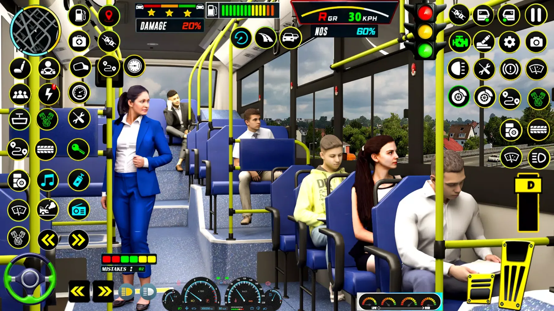 Bus Simulator Travel Bus Games Screenshots