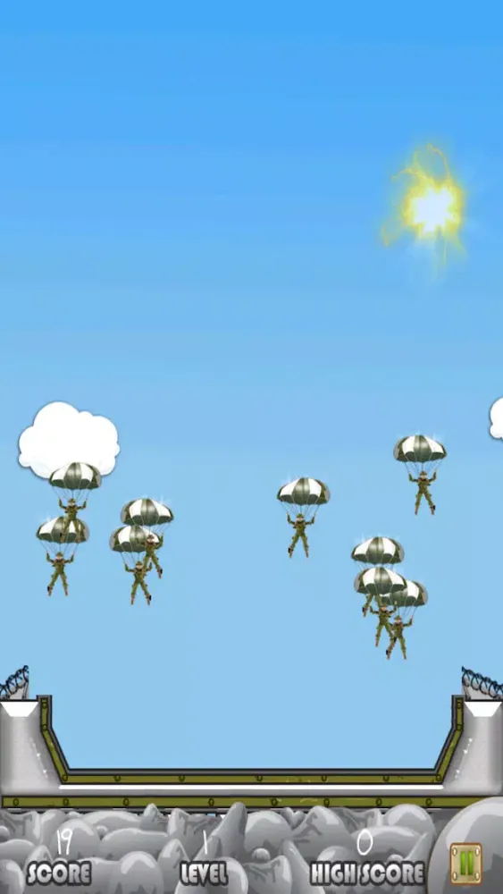 A Toy Soldier Parachute Drop Rescue Mission 스크린샷