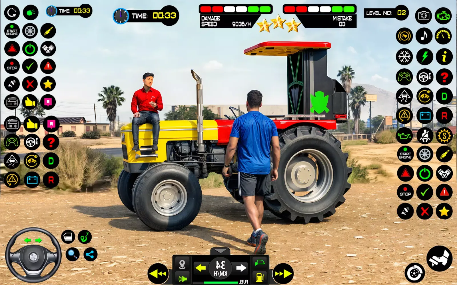 Indian Tractor Games Simulator Screenshots