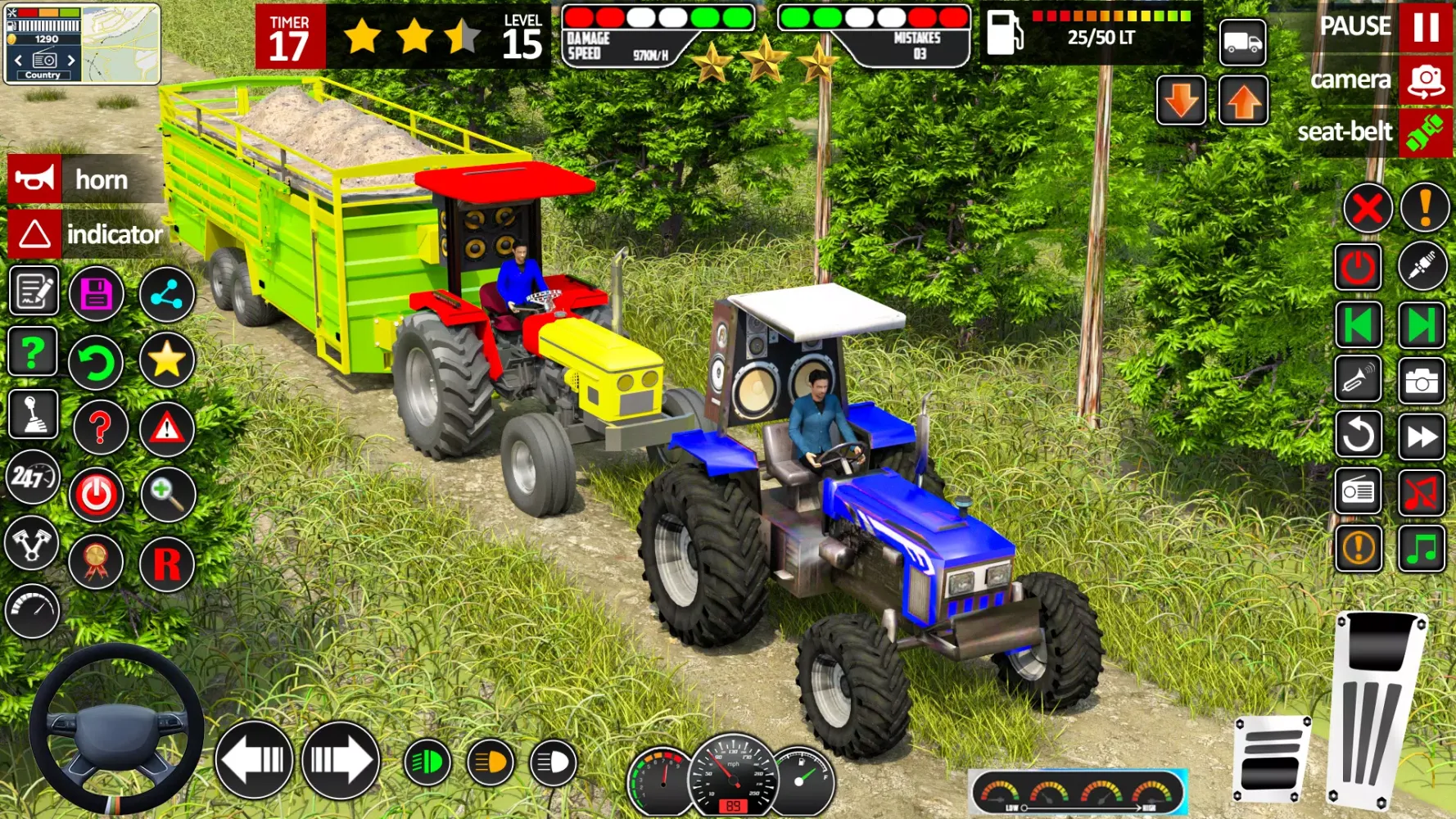 Indian Tractor Games Simulator Screenshots