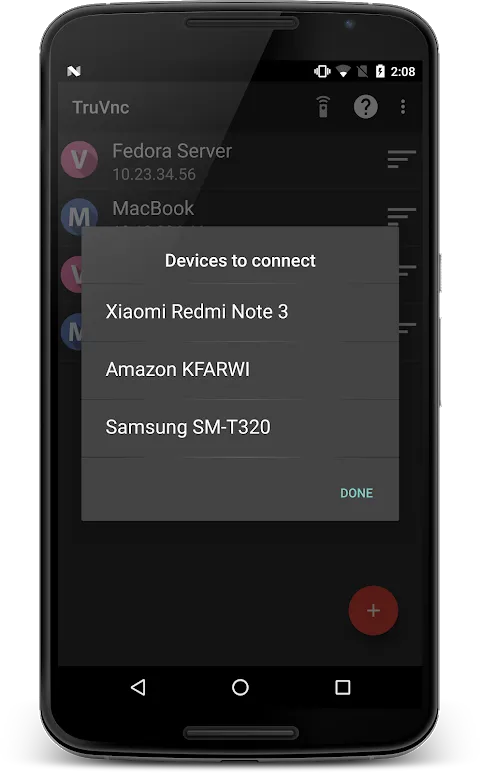 TruVnc Screenshots