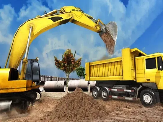 Zrzuty ekranu Utility Construction Machine iPad 