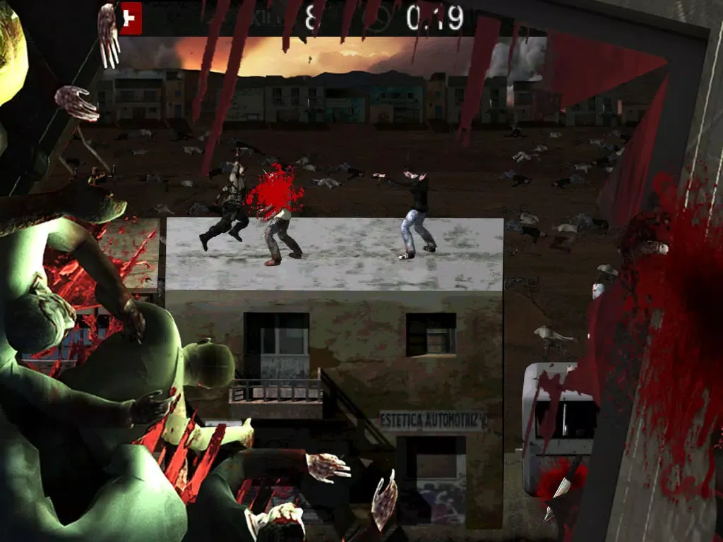 Zombie Hunting Club: Metro Trigger Run iPad  স্ক্রিনশট