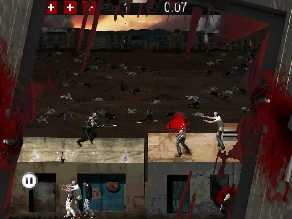 Zombie Hunting Club: Metro Trigger Run iPad  স্ক্রিনশট
