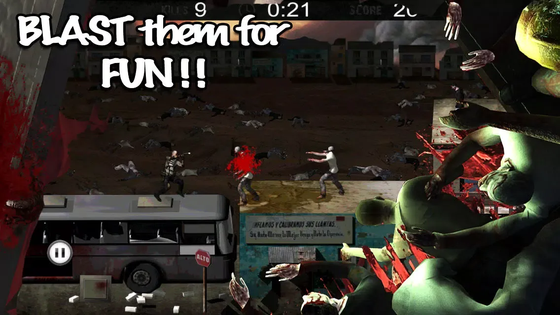 Zombie Hunting Club: Metro Trigger Run স্ক্রিনশট