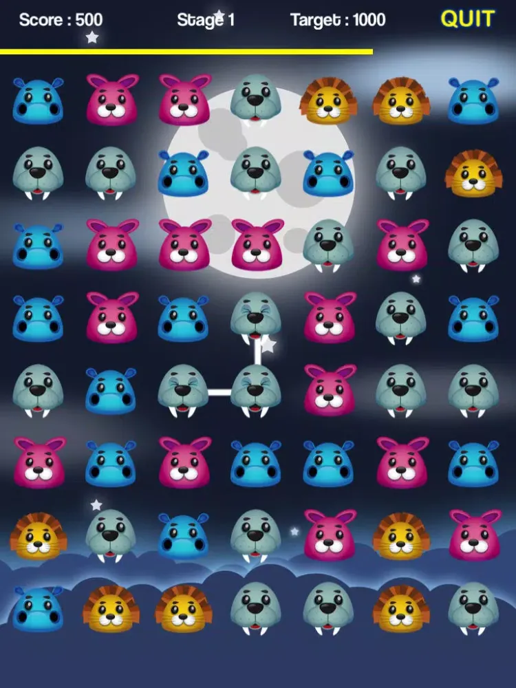 Animal Bubble Dots Zoo Splash - Match with Friends iPad  Ekran Görüntüleri