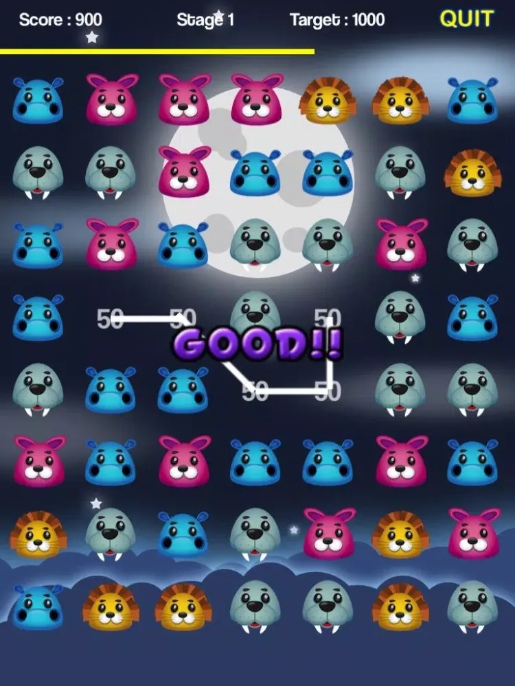 Animal Bubble Dots Zoo Splash - Match with Friends iPad  Ekran Görüntüleri