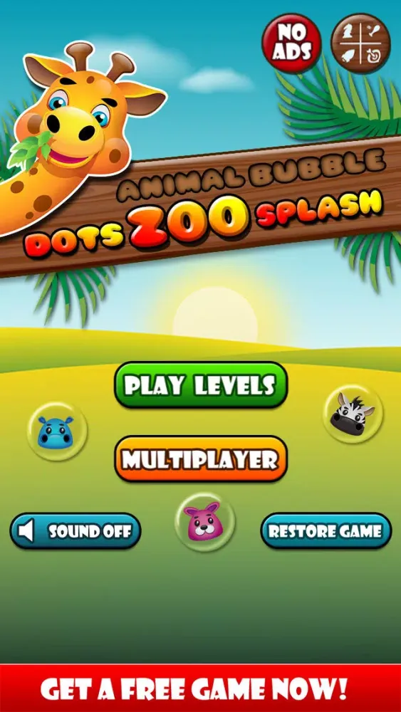 Animal Bubble Dots Zoo Splash - Match with Friends Ekran Görüntüleri
