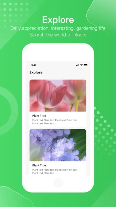Tangkapan skrin PlantSnap plant identification