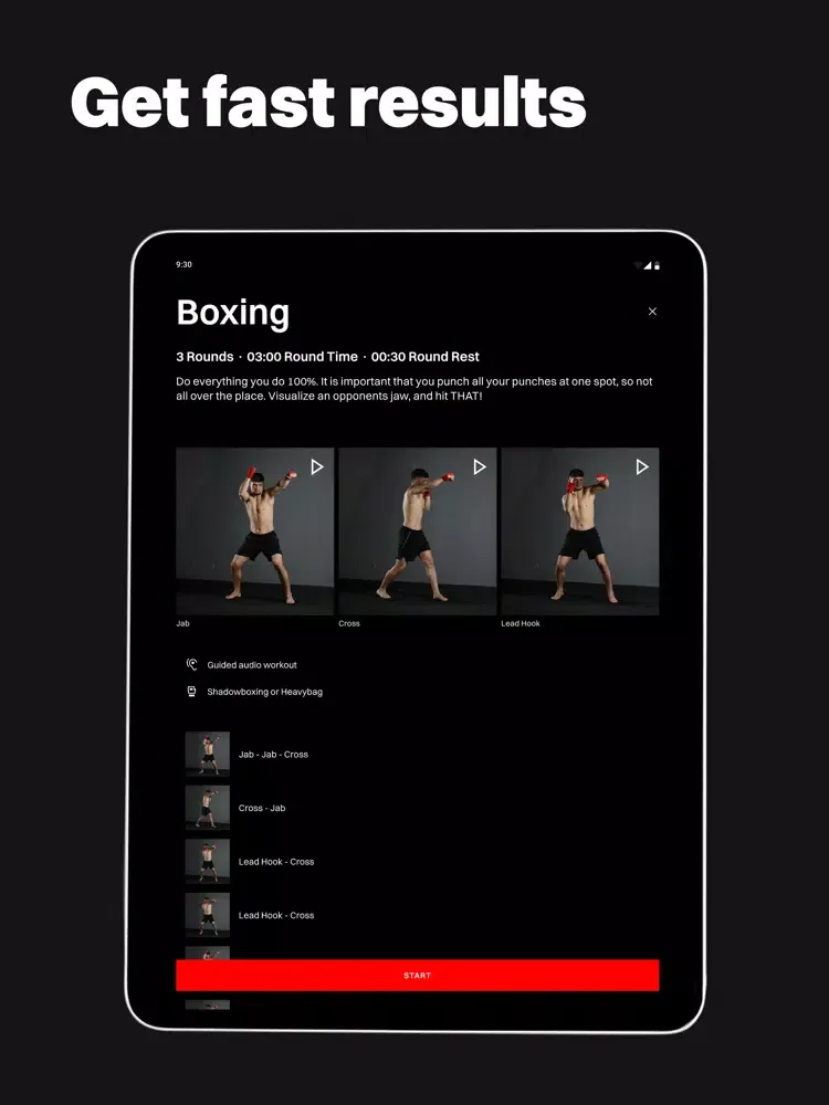 MMA Spartan System: Striking iPad  Ekran Görüntüleri