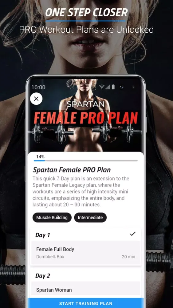 Screenshot di Spartan Female PRO