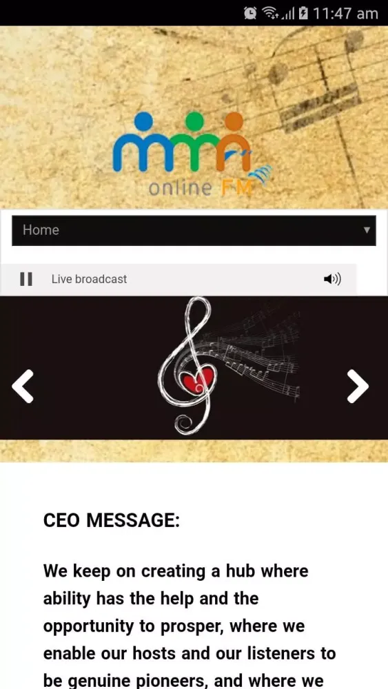 MMA FM Ekran Görüntüleri