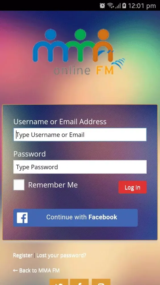 MMA FM Ekran Görüntüleri