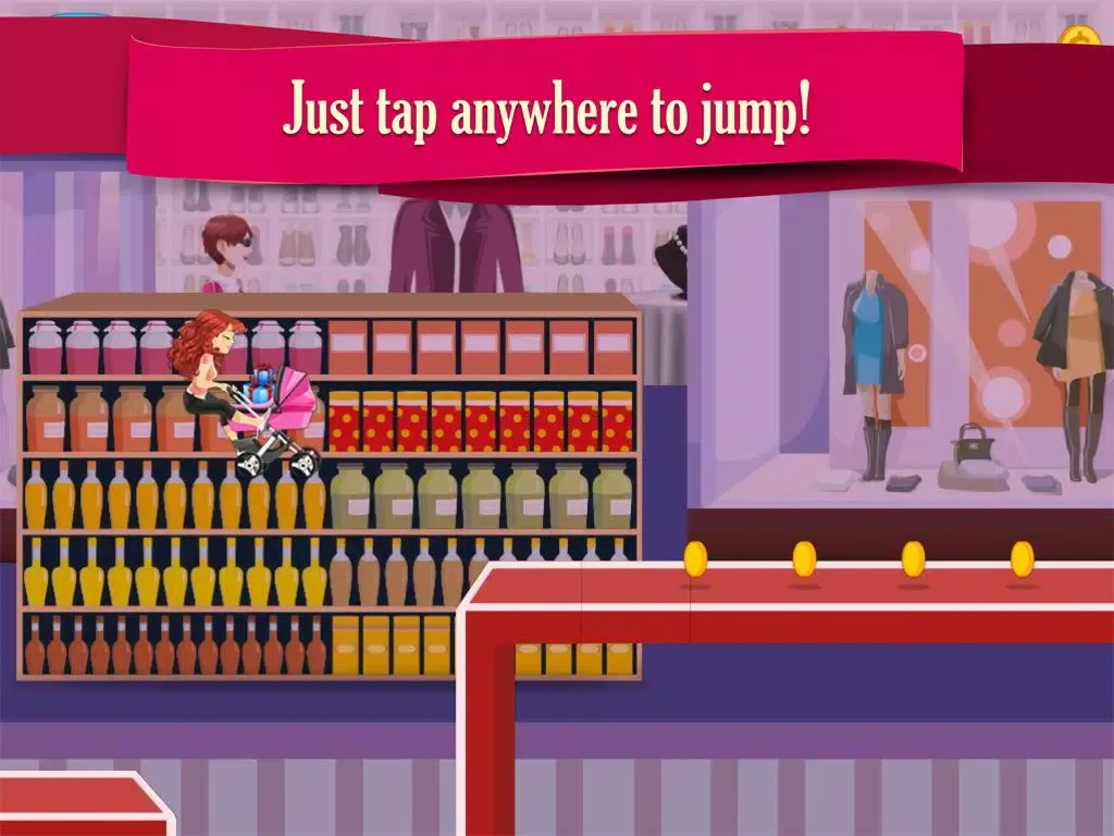 A Super Mom Rush - Busy Mommy Run and Jump Adventure iPad  Screenshots