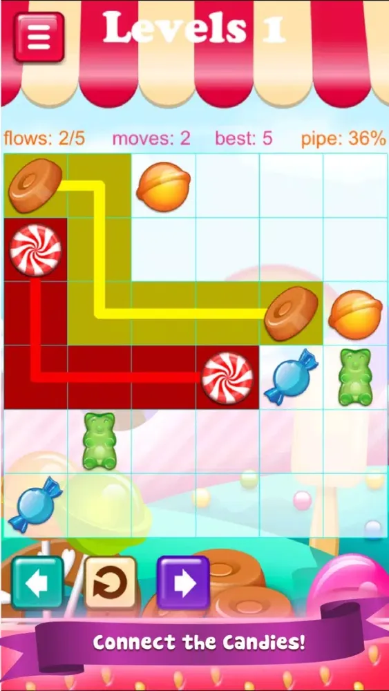 Candy Land Rush! Sweet Sugar Town Matching Puzzle Game স্ক্রিনশট