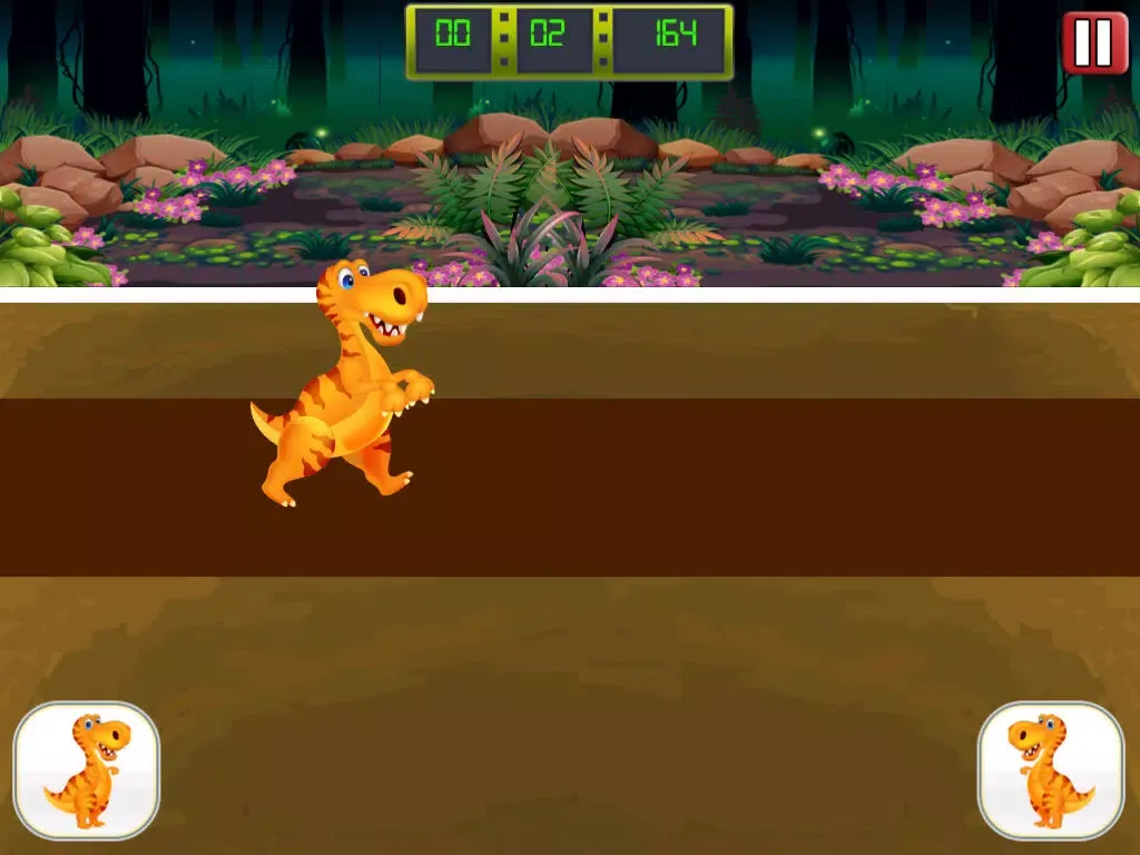 Tangkapan layar Crazy Dino Run and Jump - Full Version iPad 