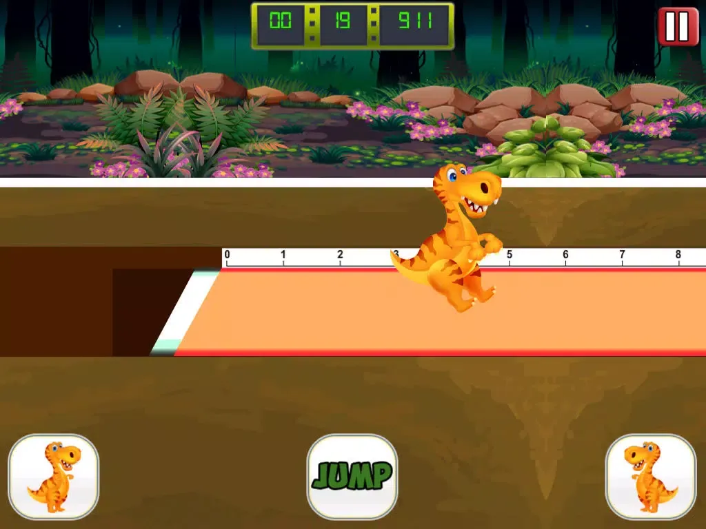 Tangkapan layar Crazy Dino Run and Jump - Full Version iPad 