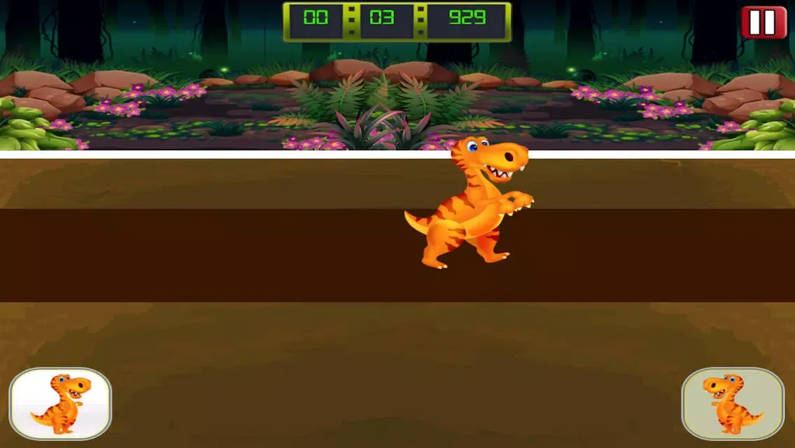 Tangkapan layar Crazy Dino Run and Jump - Full Version