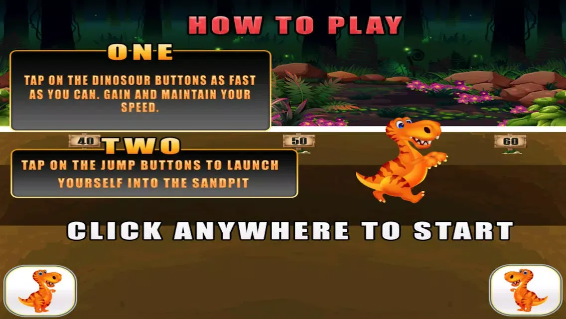 Tangkapan layar Crazy Dino Run and Jump - Full Version