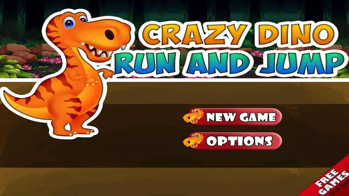 Tangkapan layar Crazy Dino Run and Jump - Full Version