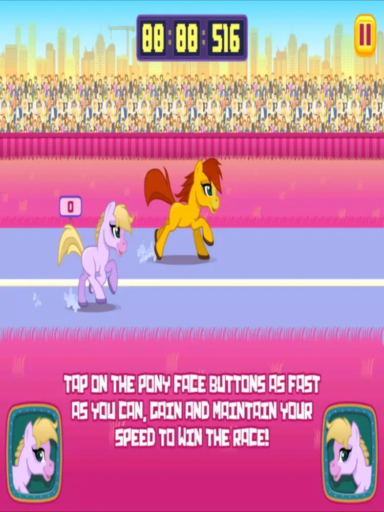Little Virtual Pony Run Story iPad 应用截图