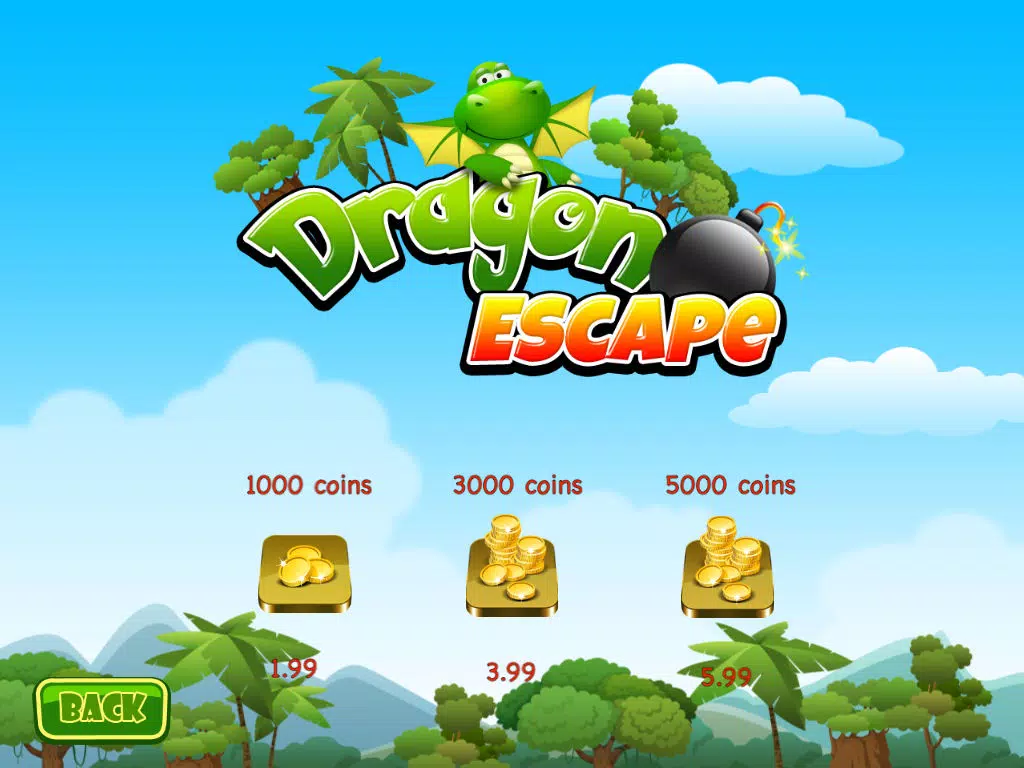 ภาพหน้าจอของ A Dragon Flying Training School Game - How to Escape the City iPad 