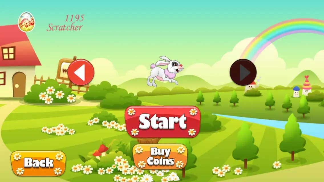 Tangkapan skrin Easter Bunny Egg Hunt Run and Jump Collect them All