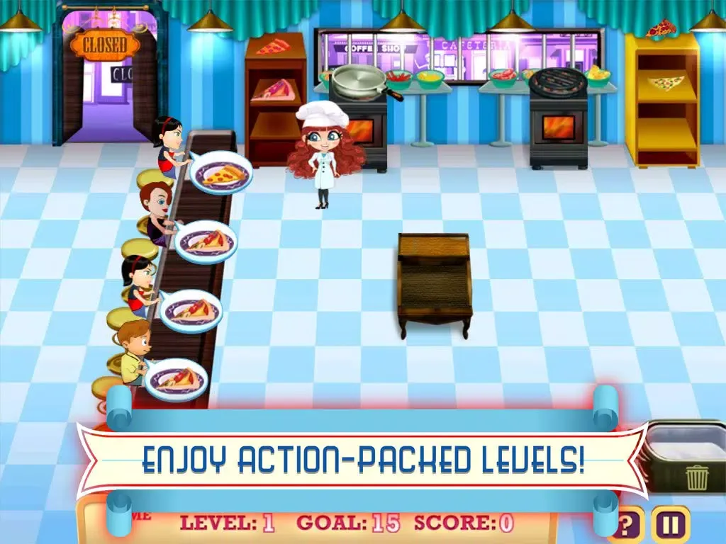 صور Mama's Pizzeria Order Frenzy Cafe! Bake, Serve and Eat Pizza - Full Version iPad 