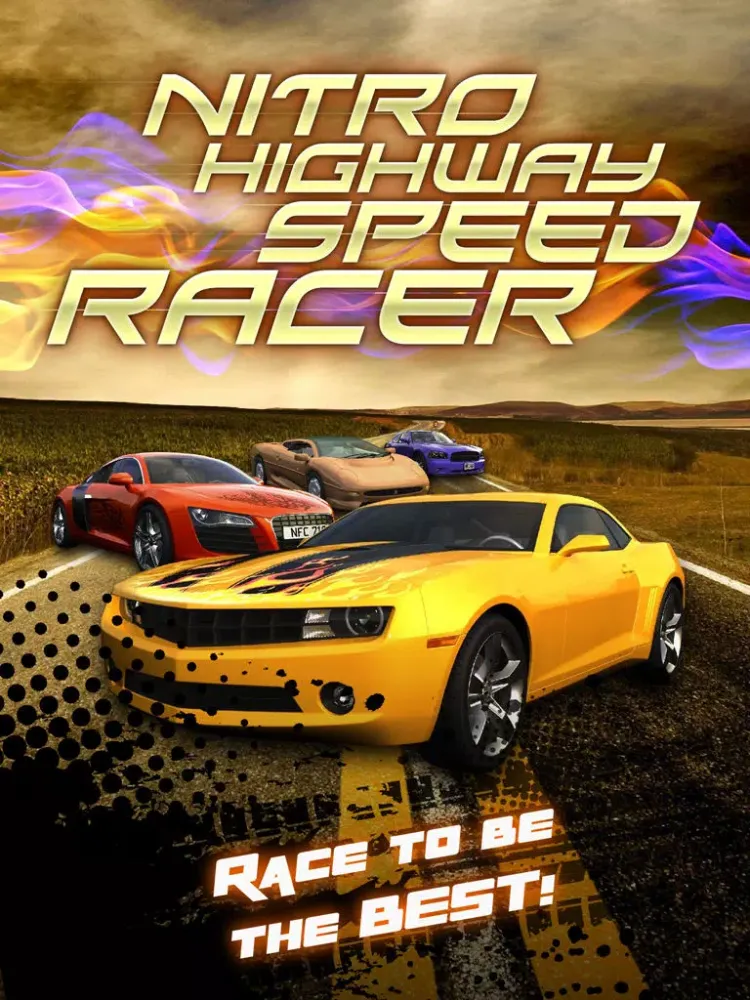 A Nitro Highway Speed Racer 3D - Furious Racing Car Simulation Game iPad 应用截图