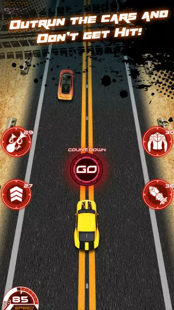 A Nitro Highway Speed Racer 3D - Furious Racing Car Simulation Game应用截图