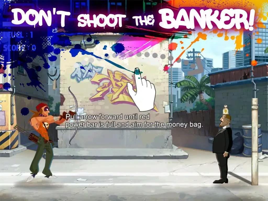 A Brave Robbin Hood Archery - Awesome Gangstar Shooting Bandit iPad  スクリーンショット