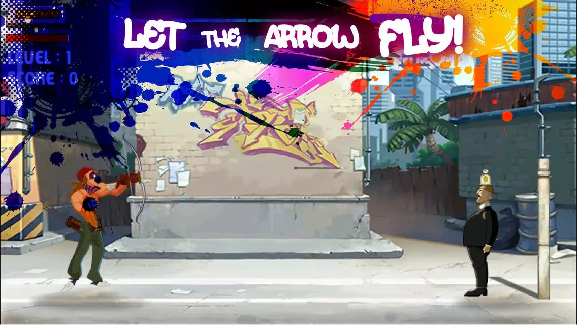A Brave Robbin Hood Archery - Awesome Gangstar Shooting Bandit スクリーンショット