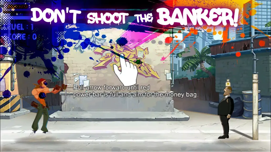 A Brave Robbin Hood Archery - Awesome Gangstar Shooting Bandit スクリーンショット