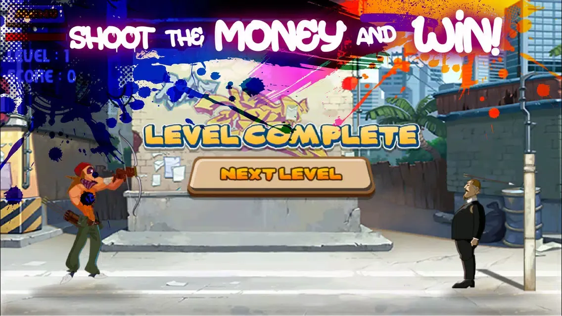 A Brave Robbin Hood Archery - Awesome Gangstar Shooting Bandit スクリーンショット