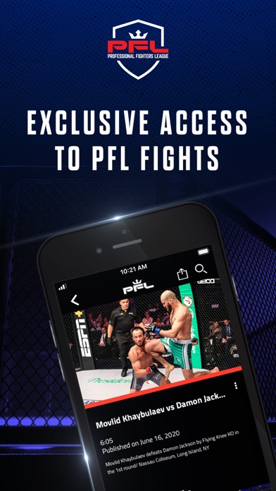 PFL Fight Central スクリーンショット