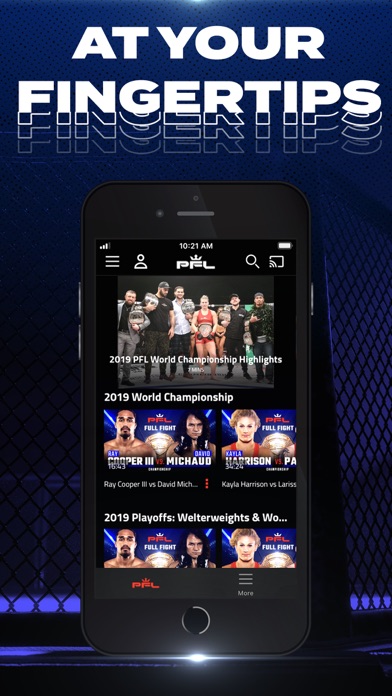 PFL Fight Central スクリーンショット