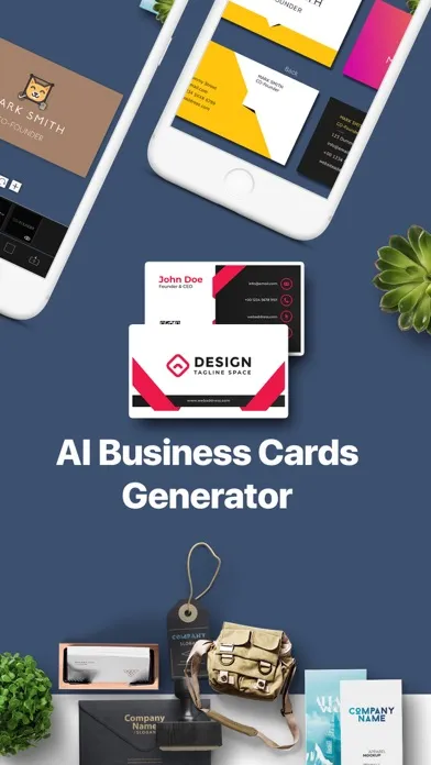 AI Business Card Generator QR 스크린샷