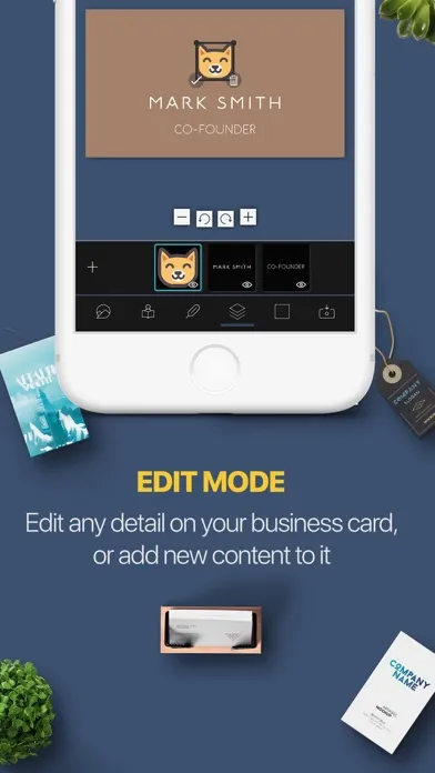 AI Business Card Generator QR 스크린샷