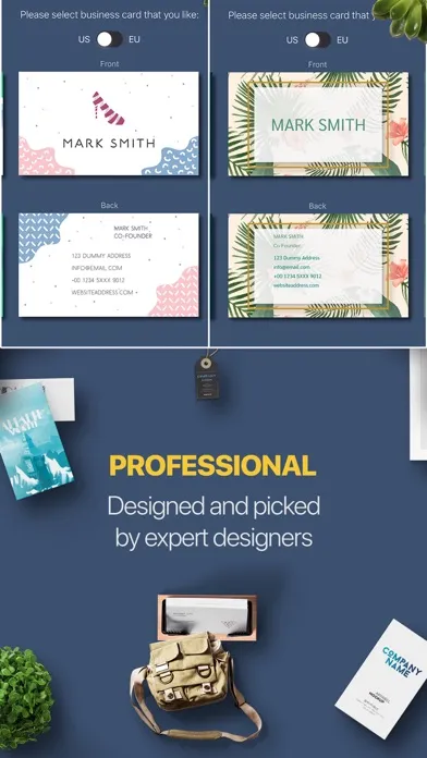 AI Business Card Generator QR 스크린샷