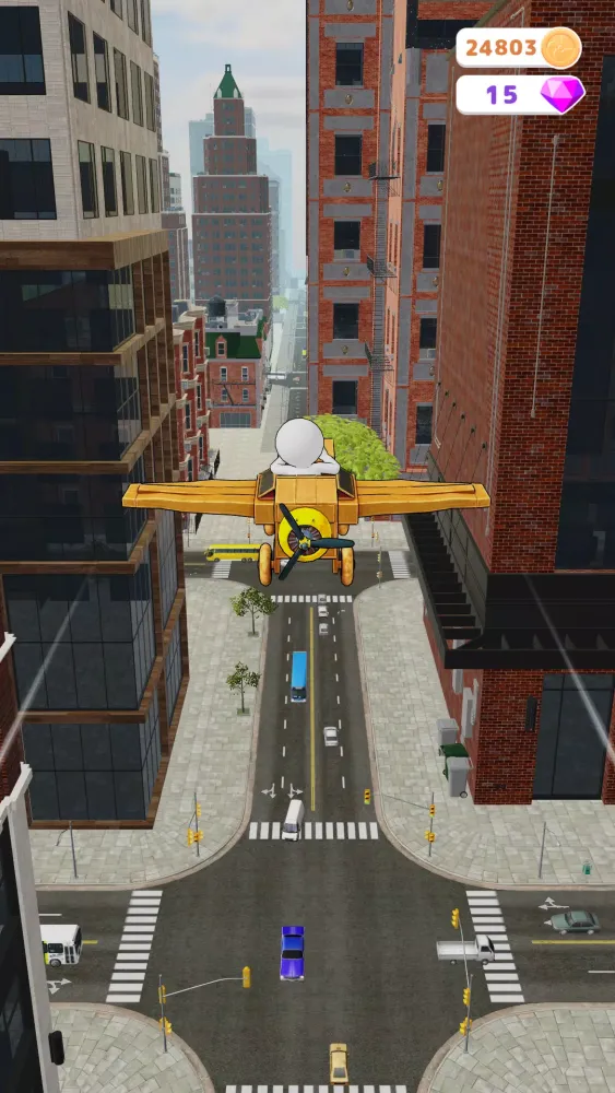 ภาพหน้าจอของ Fly Challenge: Build a Plane!