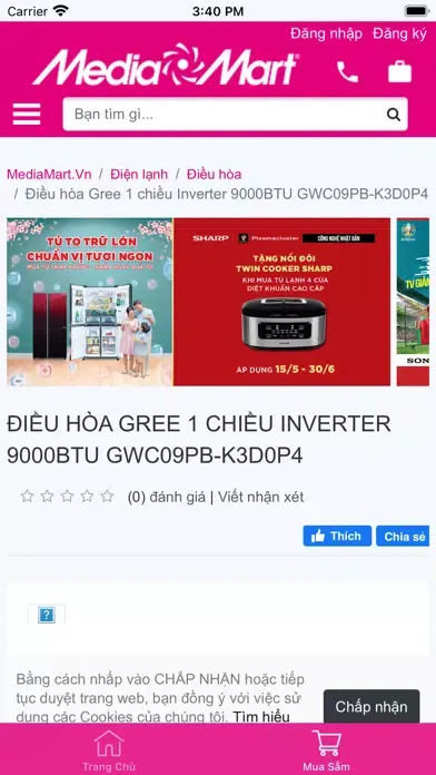 Tangkapan layar MediaMartVn