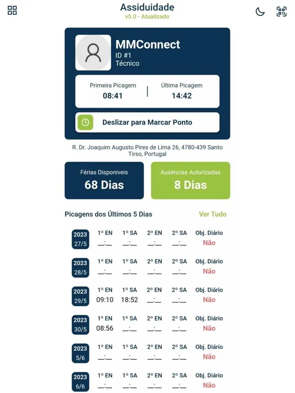 TimeAPP iPad  Screenshots