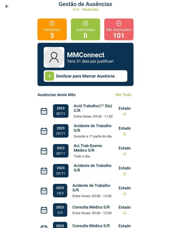 TimeAPP iPad  Screenshots