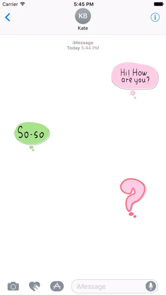 ภาพหน้าจอของ Say Hello - stickers with wishes and greetings